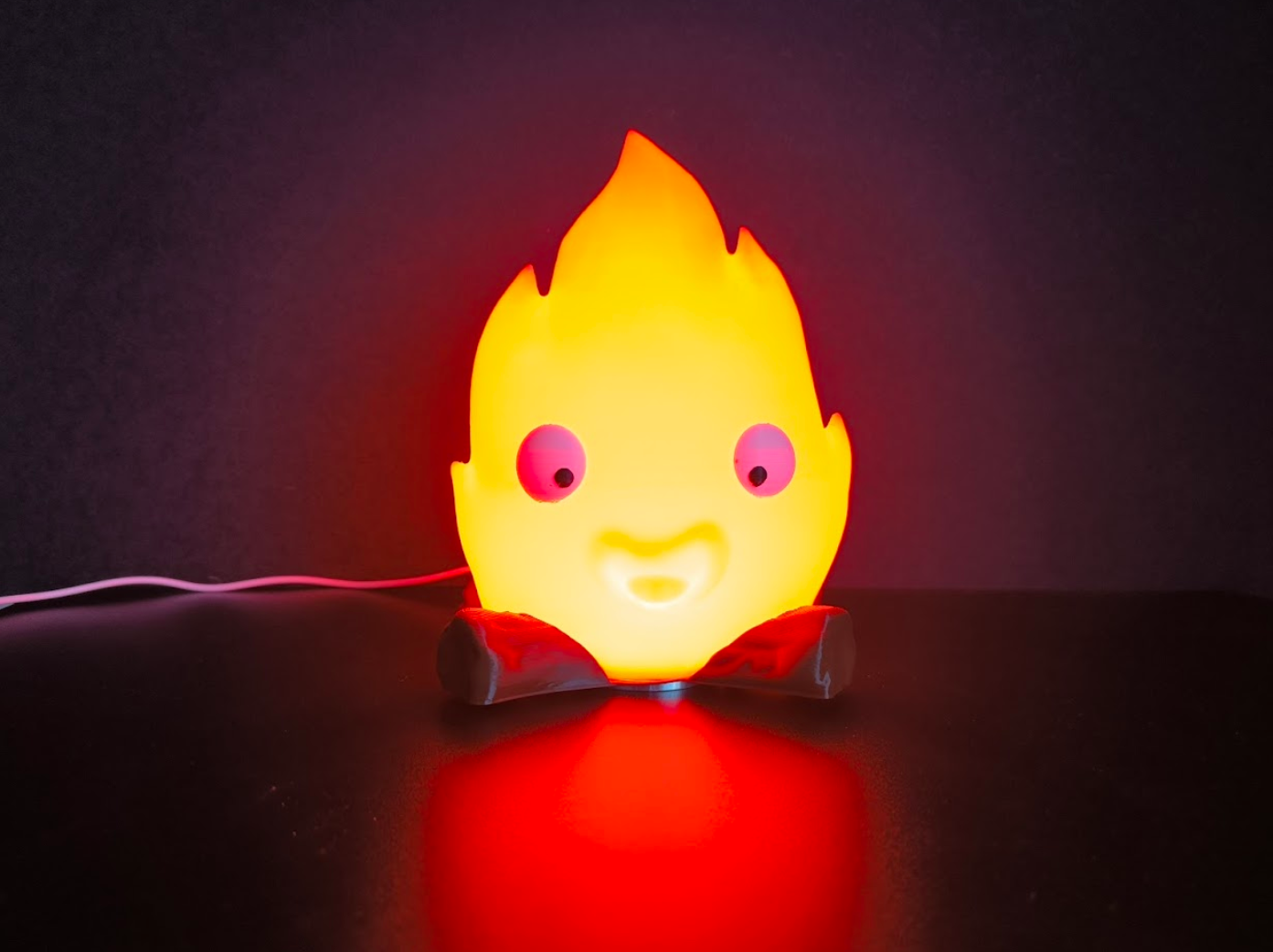 Campfire Lamp