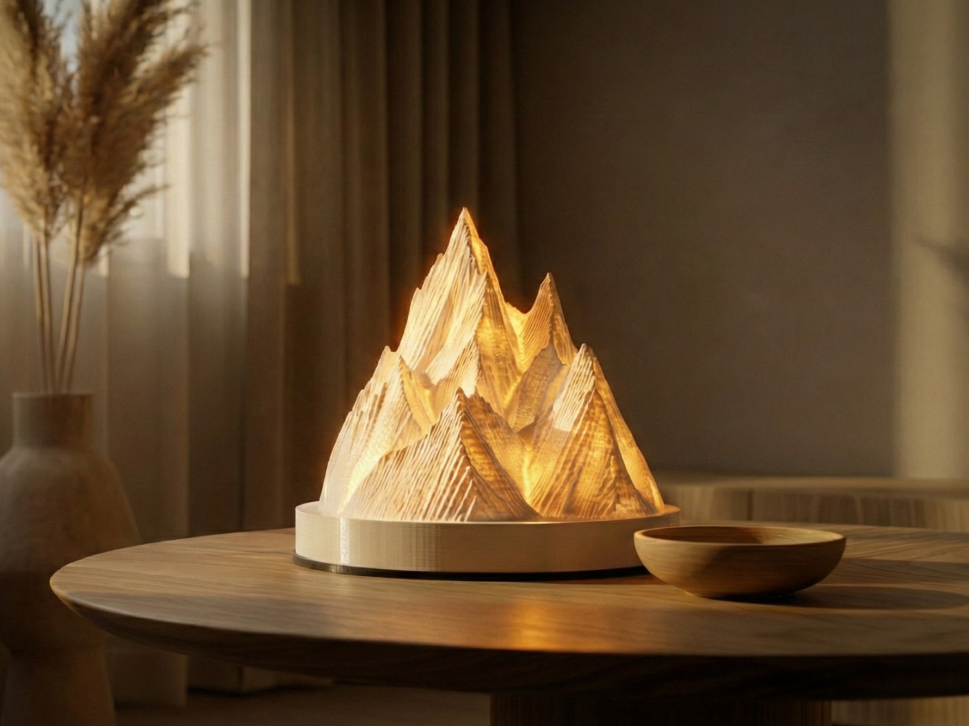 Crystal Summit Desk Lamp