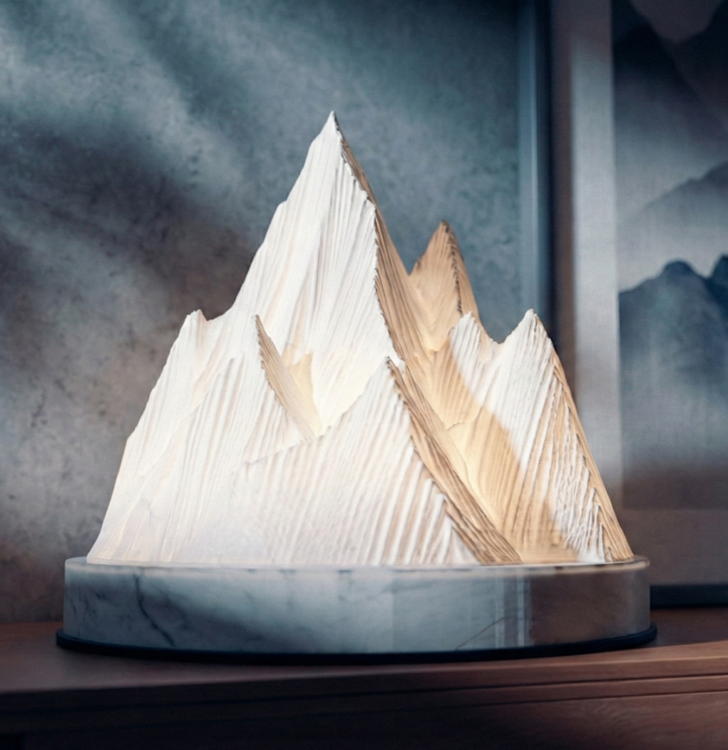 Crystal Summit Desk Lamp