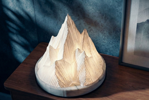 Crystal Summit Desk Lamp