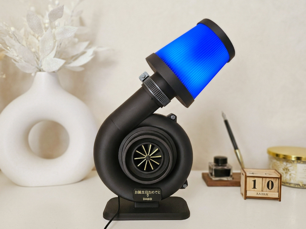 🔥 Turbo Charger Desk Lamp – Boost Your Setup! 🚀 -  LED Lamp Kit - 001